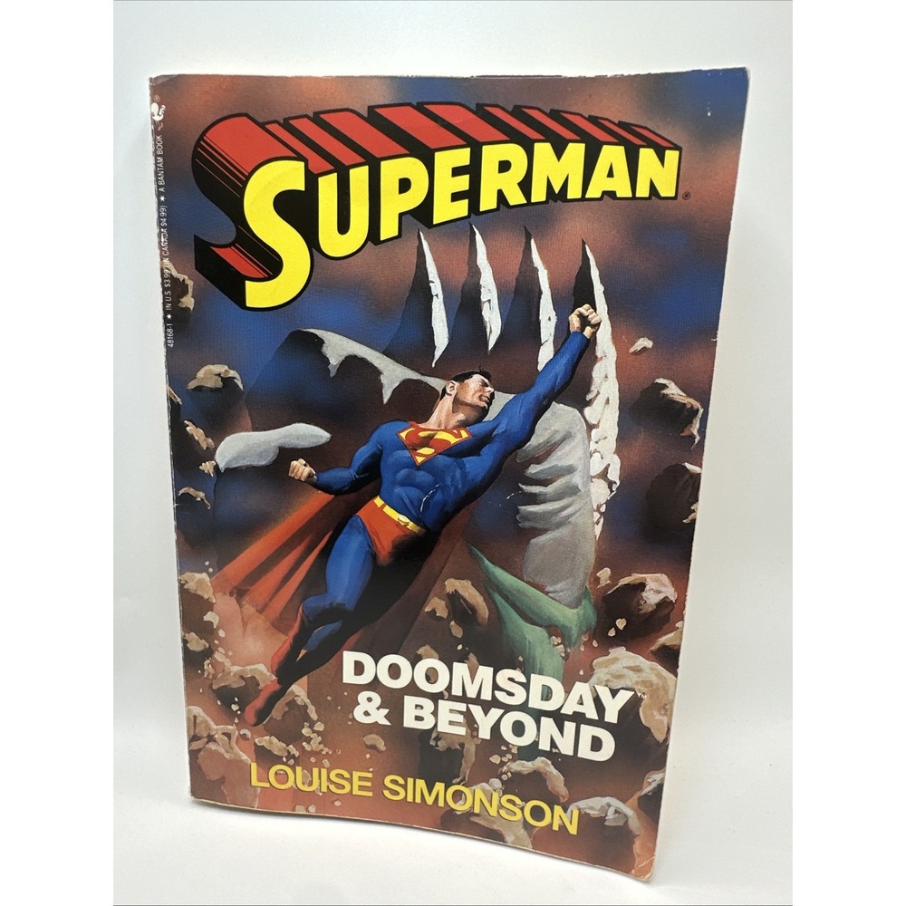1993 Superman Doomsday and Beyond Louise Simonson 1st Printing Paperback